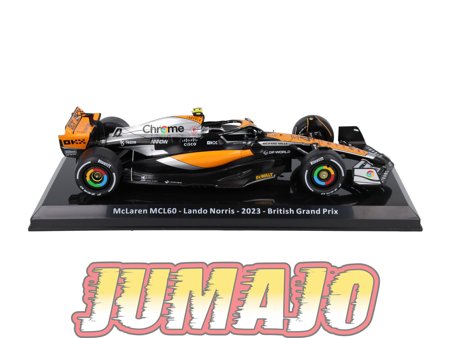 VQVC74 Voiture Course 1/24 Altaya Formule 1 MCLAREN MCL60 2023 #4 Norris