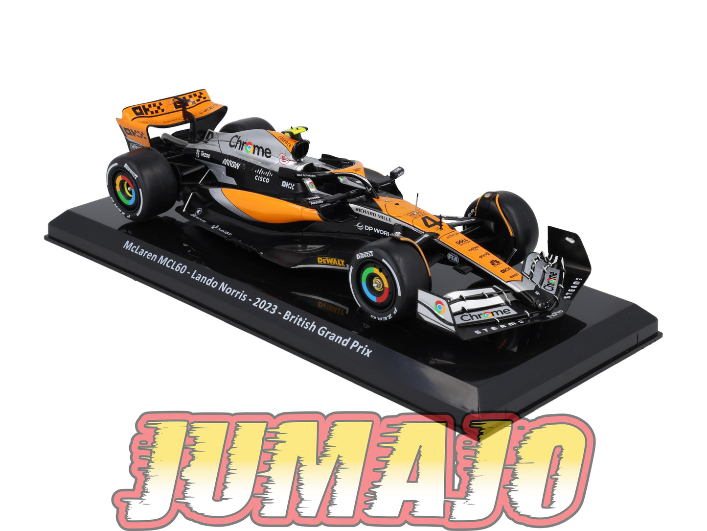 VQVC74 Voiture Course 1/24 Altaya Formule 1 MCLAREN MCL60 2023 #4 Norris