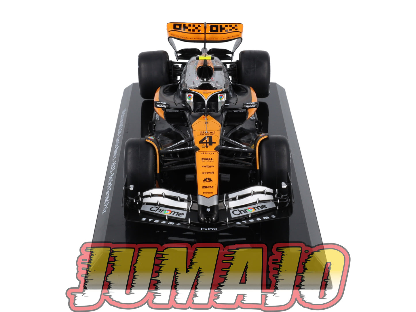 VQVC74 Voiture Course 1/24 Altaya Formule 1 MCLAREN MCL60 2023 #4 Norris