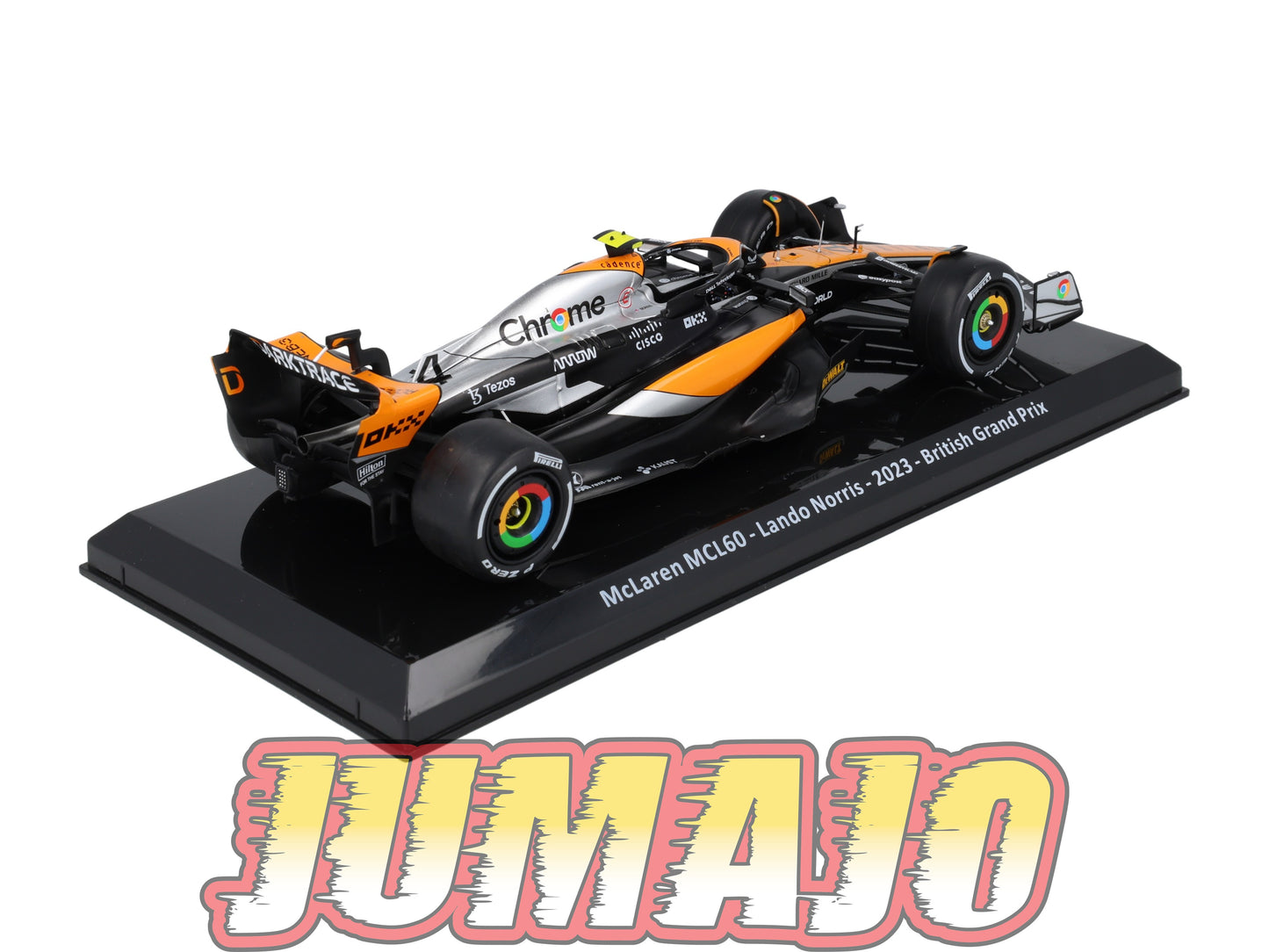 VQVC74 Voiture Course 1/24 Altaya Formule 1 MCLAREN MCL60 2023 #4 Norris
