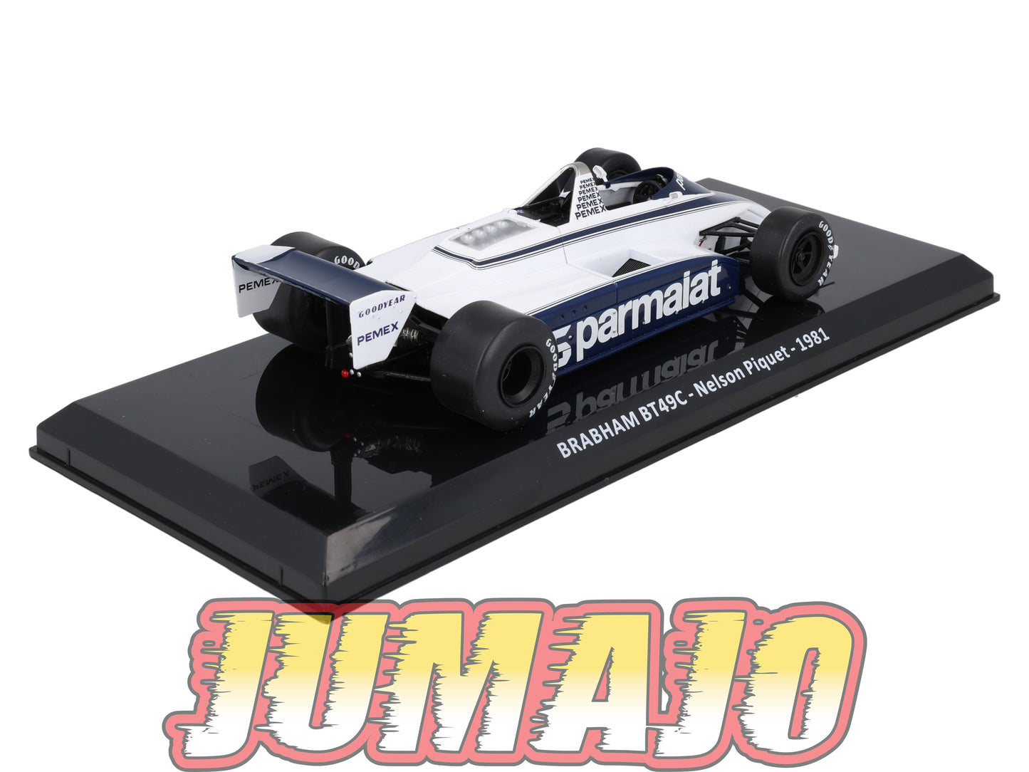 VQVC75 Voiture Course 1/24 Altaya Formule 1 BRABHAM BT49C 1981 #5 N.Piquet