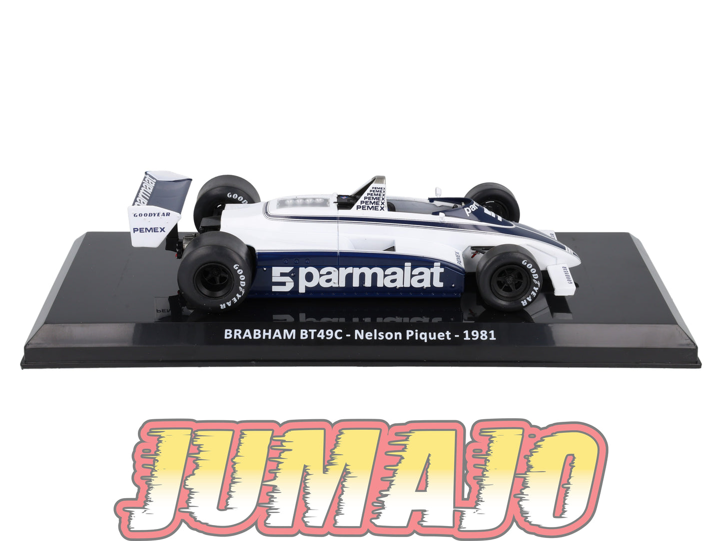 VQVC75 Voiture Course 1/24 Altaya Formule 1 BRABHAM BT49C 1981 #5 N.Piquet