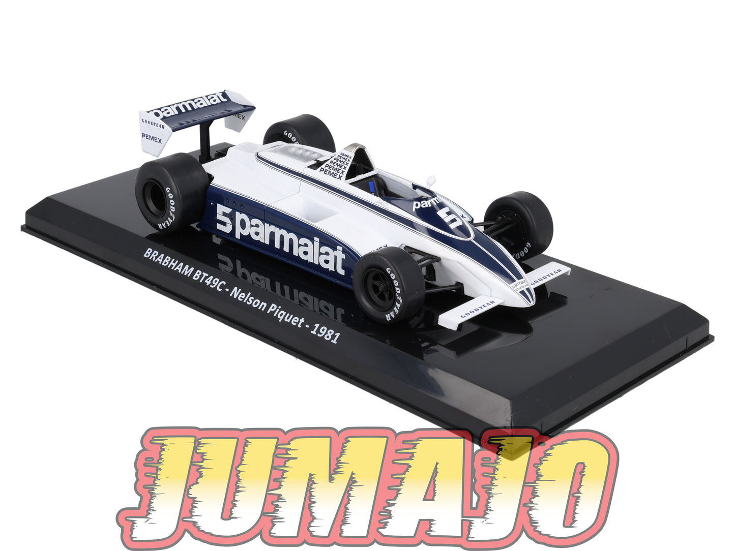 VQVC75 Voiture Course 1/24 Altaya Formule 1 BRABHAM BT49C 1981 #5 N.Piquet