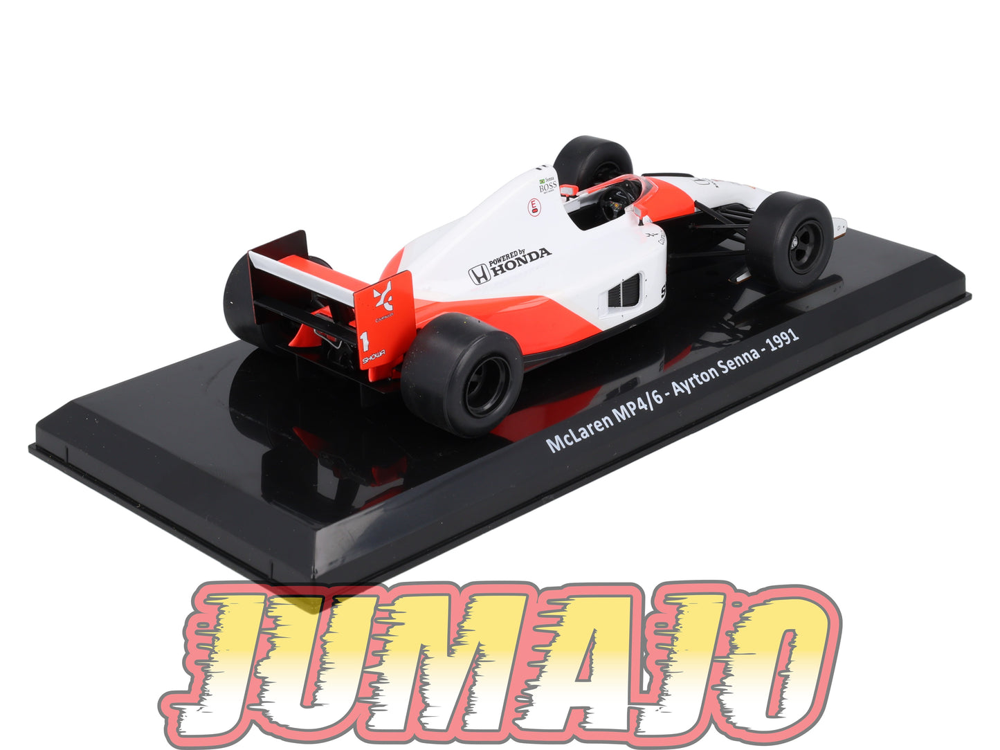 VQVC76 Voiture Course 1/24 Altaya Formule 1 MCLAREN MP4/6 1991 #1 A.Senna