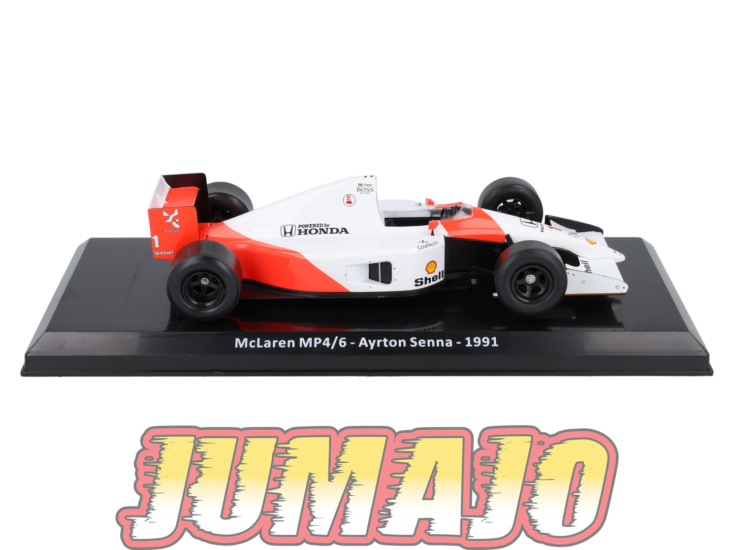 VQVC76 Voiture Course 1/24 Altaya Formule 1 MCLAREN MP4/6 1991 #1 A.Senna