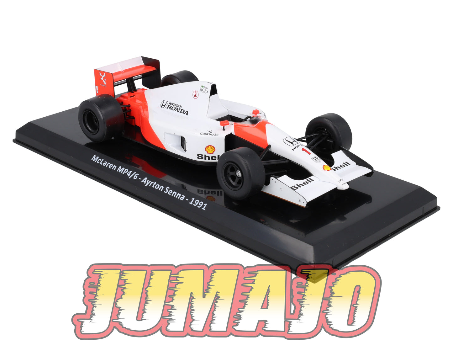 VQVC76 Voiture Course 1/24 Altaya Formule 1 MCLAREN MP4/6 1991 #1 A.Senna