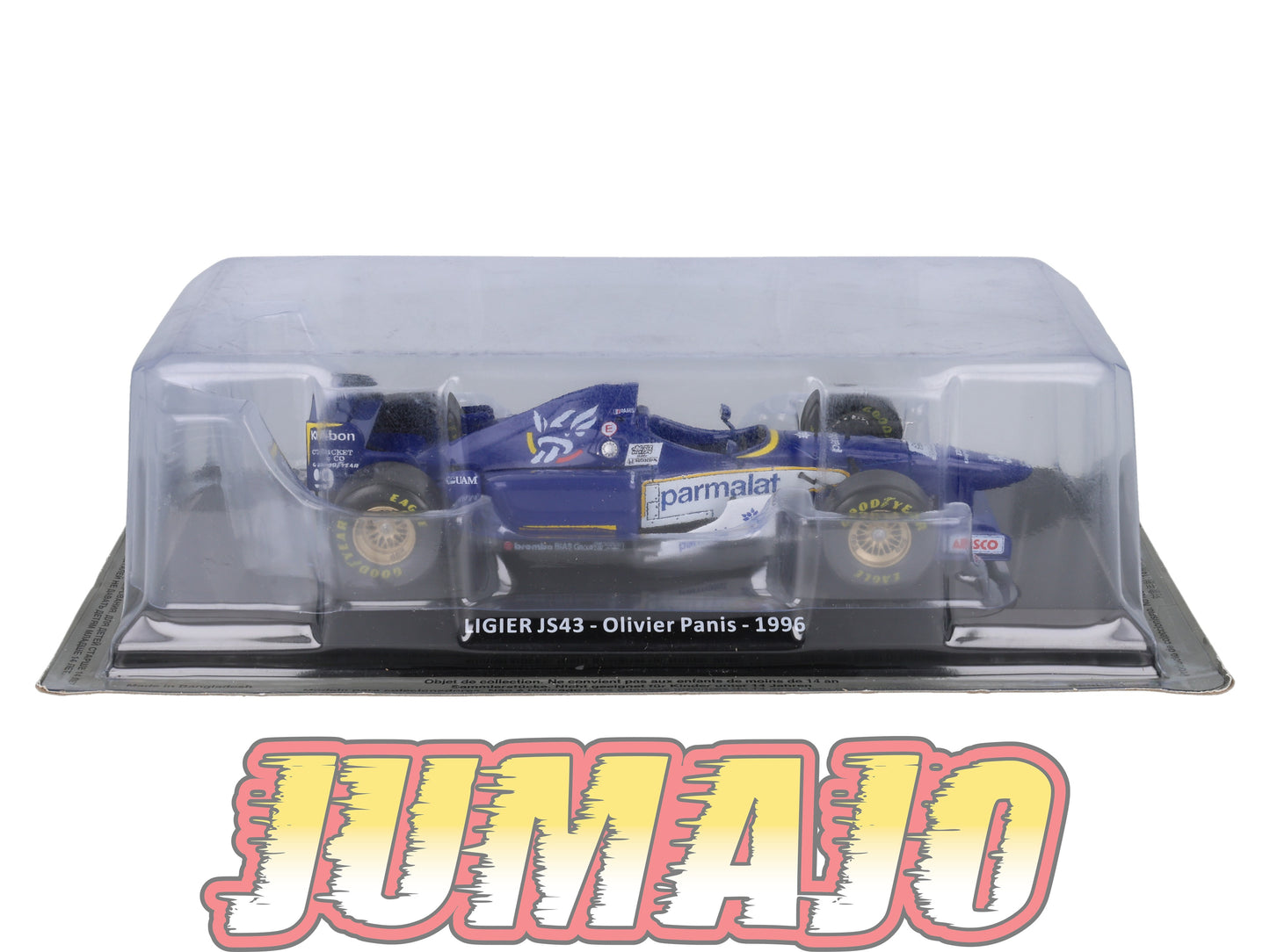 VQVC77 Voiture Course 1/24 Altaya Formule 1 LIGIER JS43 1996 #9 O Panis