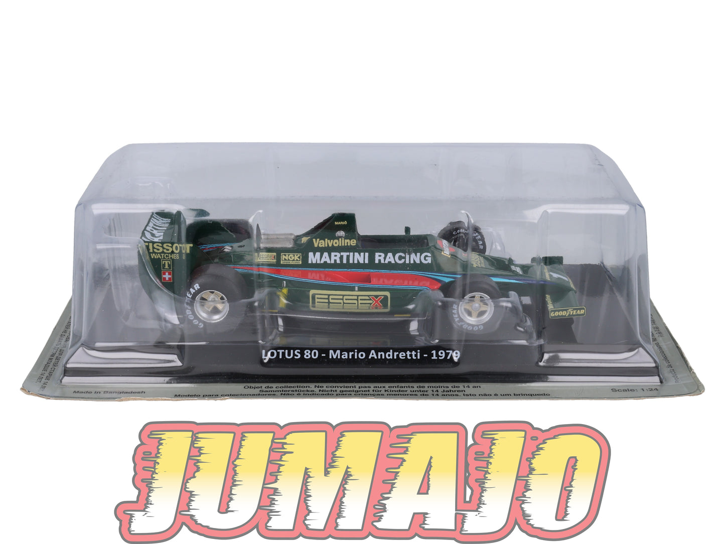 VQVC82 Voiture Course 1/24 Altaya Formule 1 LOTUS 80 Martini Racing 1979 #1 M Andretti