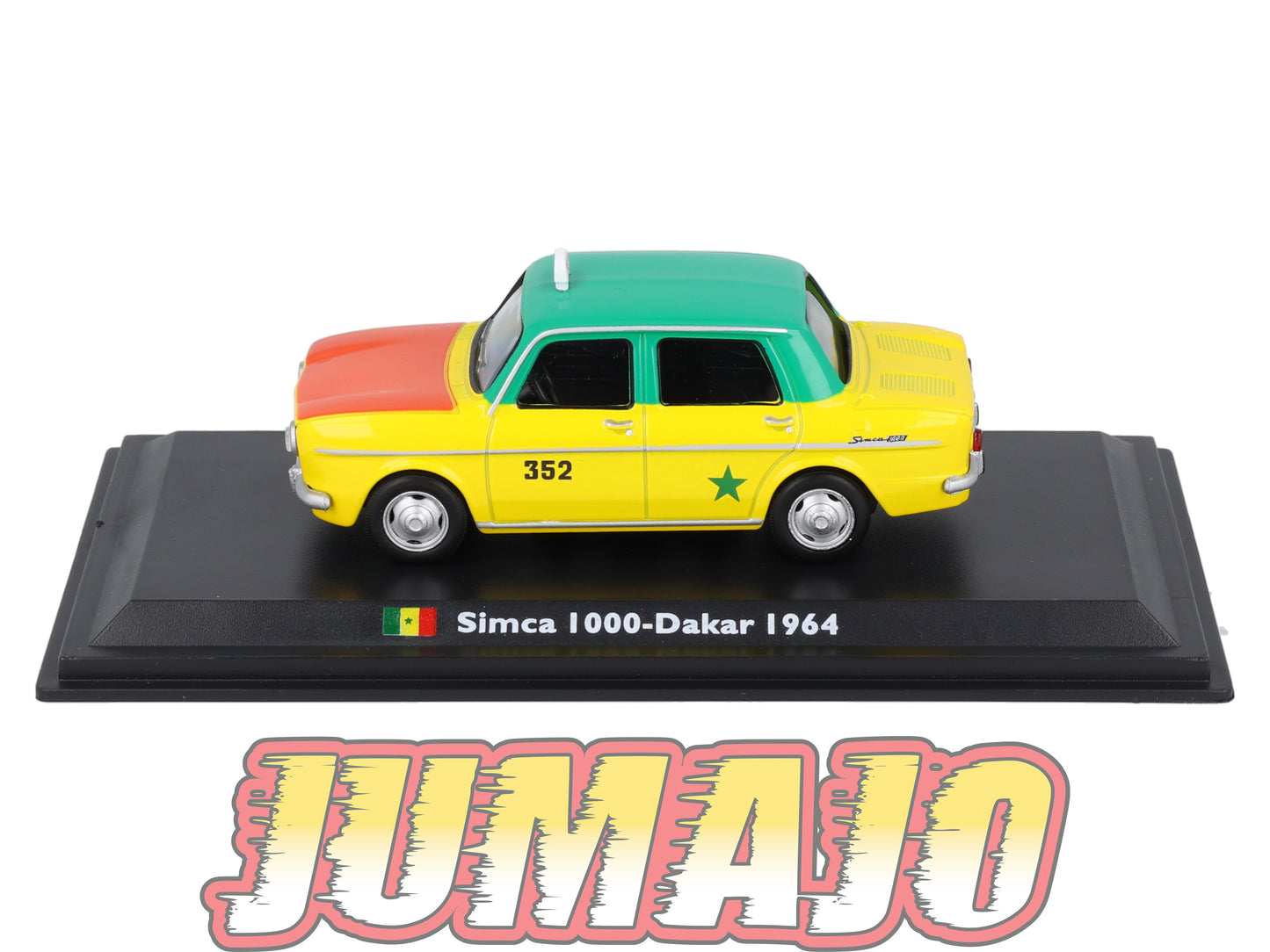 XAT30 Voiture 1/43 IXO FABBRI TAXIS DU MONDE : SIMCA 1000 Dakar 1964
