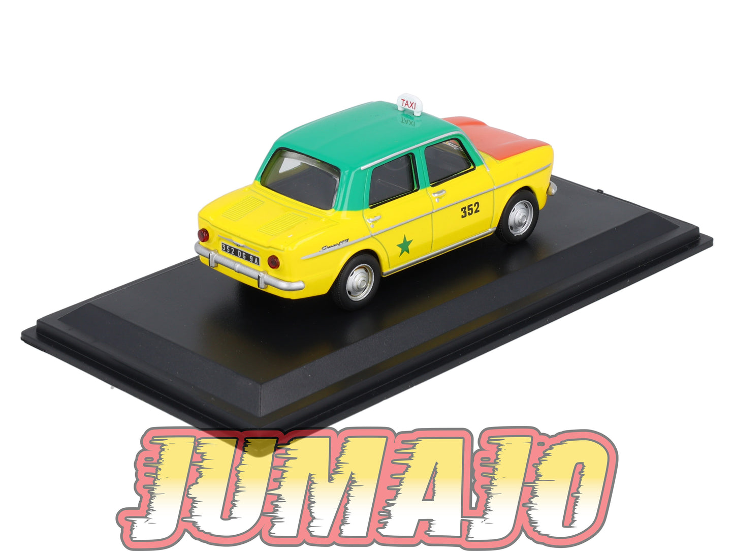 XAT30 Voiture 1/43 IXO FABBRI TAXIS DU MONDE : SIMCA 1000 Dakar 1964