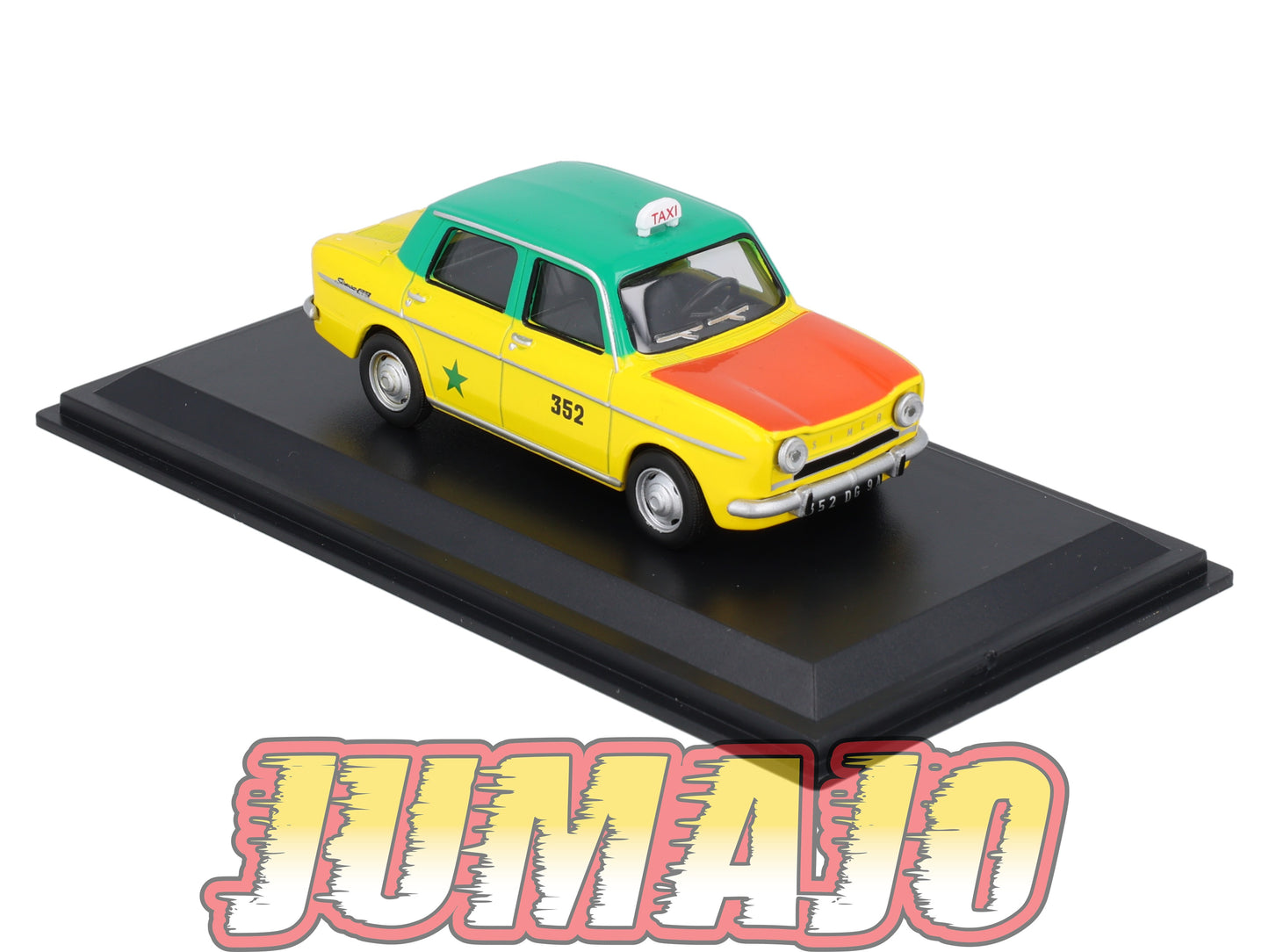 XAT30 Voiture 1/43 IXO FABBRI TAXIS DU MONDE : SIMCA 1000 Dakar 1964