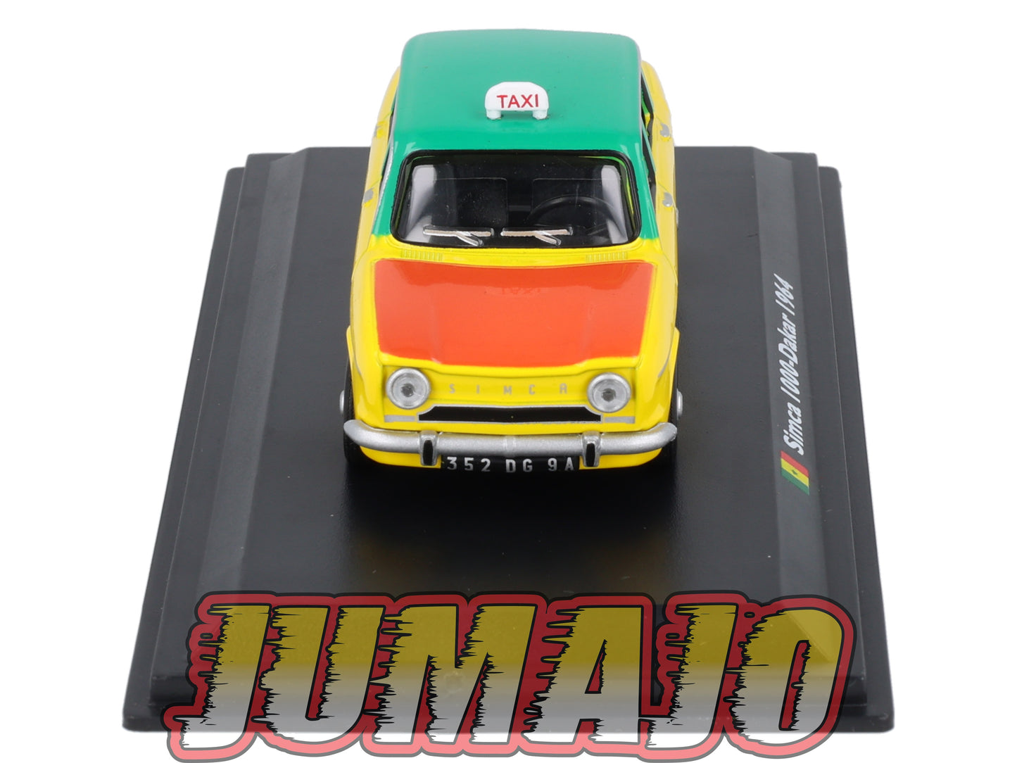 XAT30 Voiture 1/43 IXO FABBRI TAXIS DU MONDE : SIMCA 1000 Dakar 1964