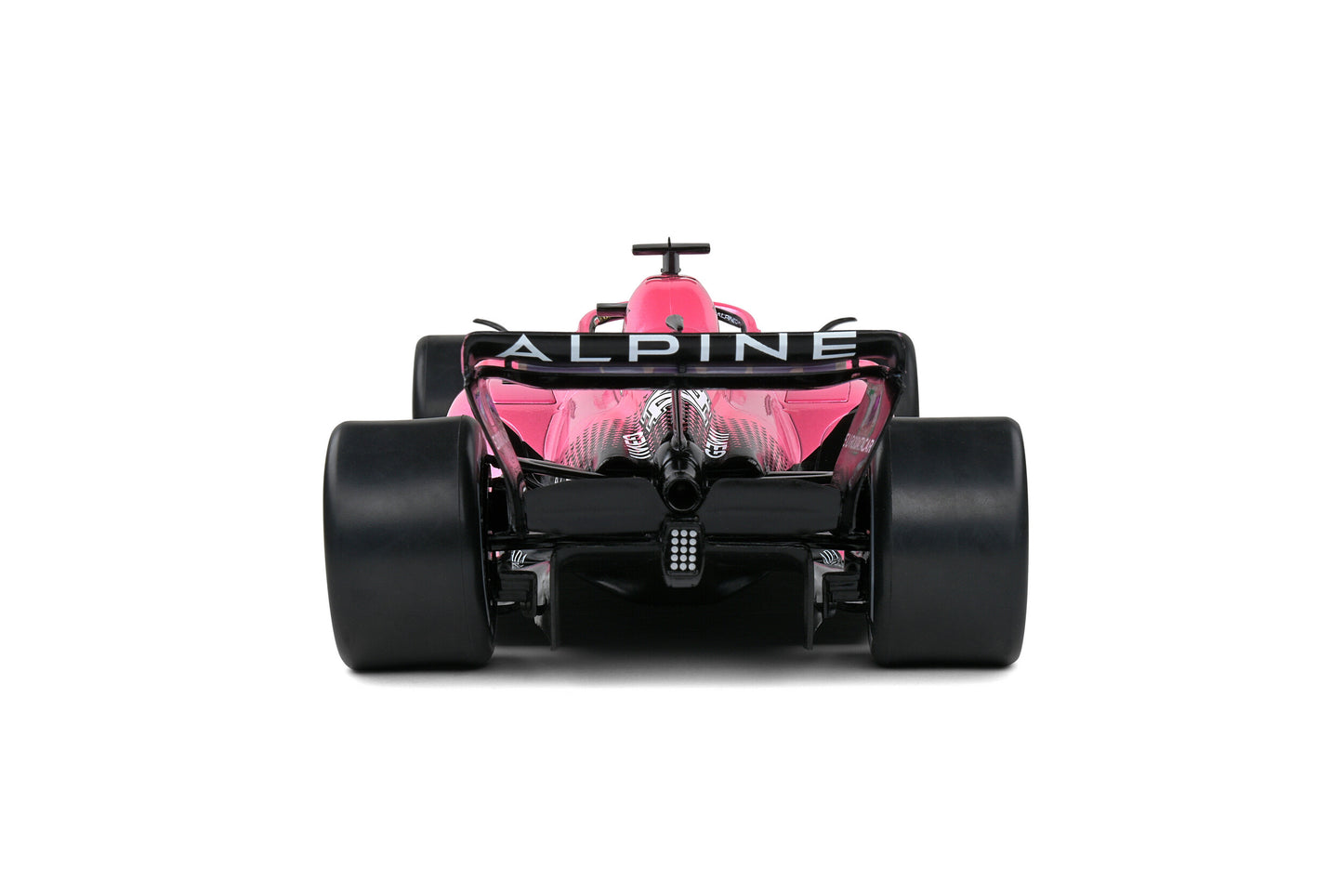 DH8801 Voiture 1/18 SOLIDO : Renault ALPINE A522 Bahrein GP 2022 #14 rose