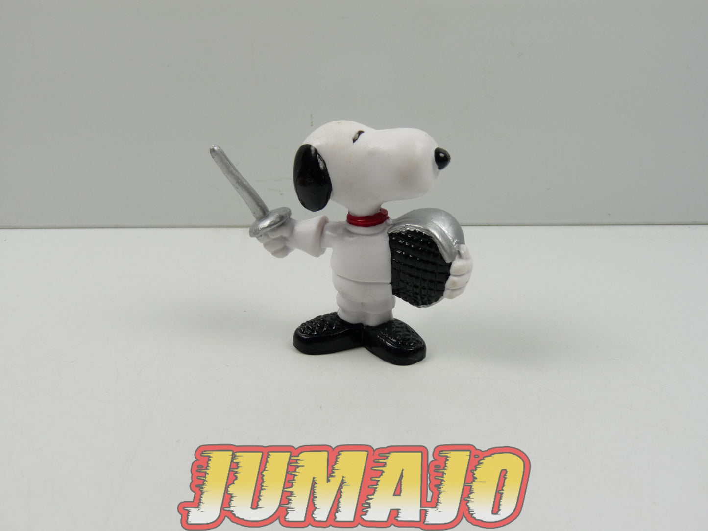 FIGZ (G) : Lot de 4 figurines Snoopy SCHLEICH 6cm : Snoopy Ski + Vélo + Escrime+ Charlie Brown