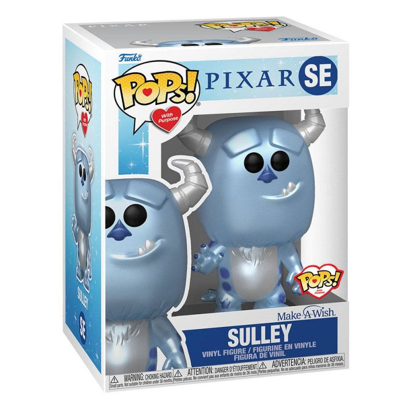 POP155 Figurine Vinyl FUNKO POP PIXAR : Sulley Métallisé Special Edition