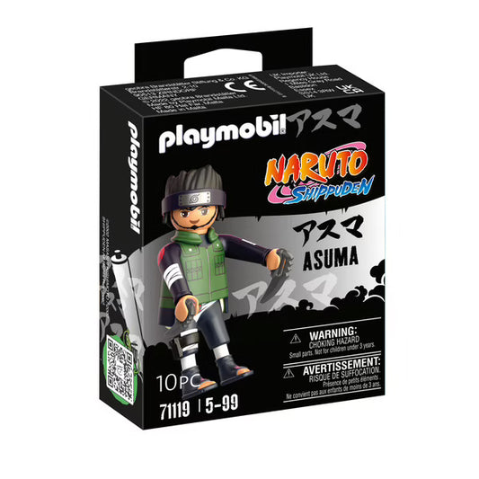 PLY126 Figurine PLAYMOBIL Naruto Shippuden : Asuma 71119