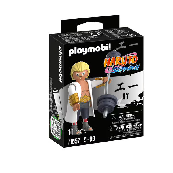 PLY136 Figurine PLAYMOBIL Naruto Shippuden : Fourth Raikage Ay 71557