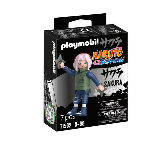 PLY124 Figurine PLAYMOBIL Naruto Shippuden : Sakura Great Ninja War 71562