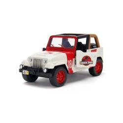 J129 Voiture 1/32 JADA Jurassic Park : Jeep Wrangler 1992