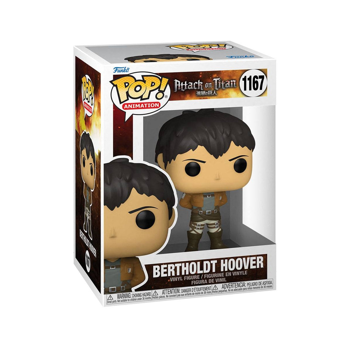 POP29 Figurine Vinyl FUNKO POP Attack on Titan : Bertholdt Hoover #1167
