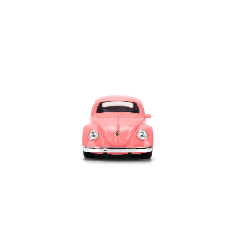 J479 Voiture 1/32 JADA Bob L'éponge : Volkswagen Beetle 1959 Rose