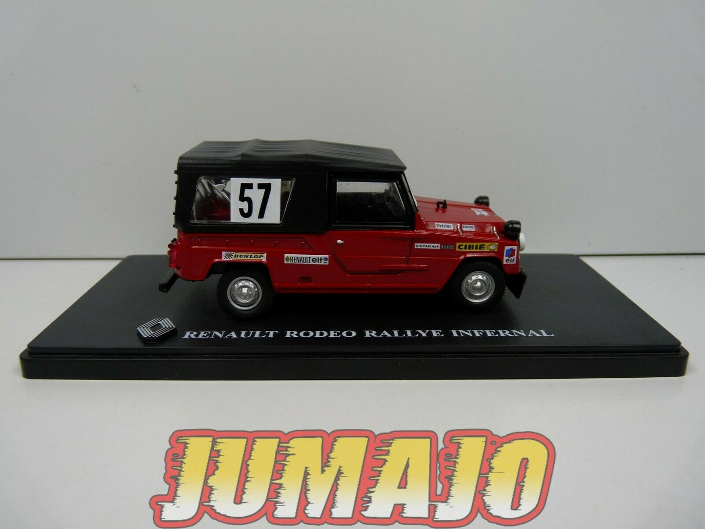 R4L40 Passion RENAULT 4 L 1/43 RENAULT Rodeo rallye Infernal #57 1972