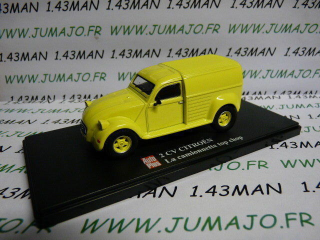 2CVAP60 voiture 1/43 ELIGOR Autoplus : CITROEN 2CV n°14 camionnette TOP CHOP