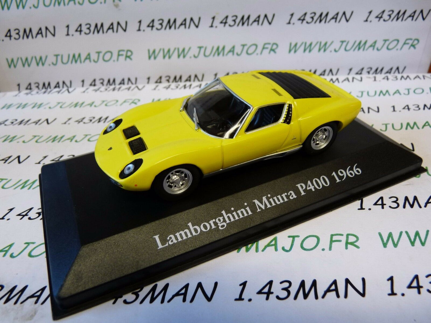 CH7 Voitures Mythiques Atlas 1/43 IXO Chapatte : LAMBORGHINI Miura P400 1966