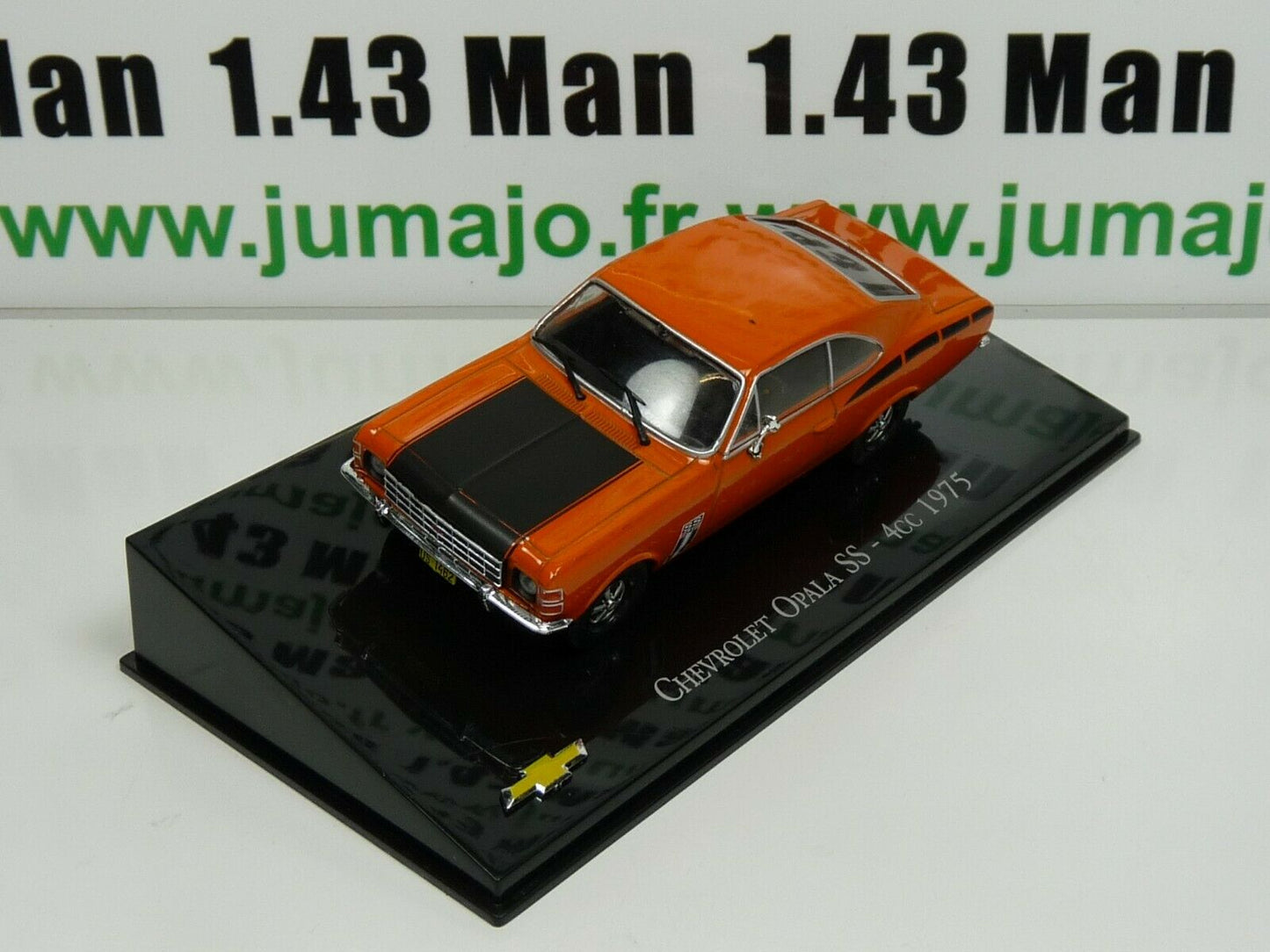 CVT62 voiture 1/43 IXO Salvat BRESIL CHEVROLET : Opala SS - 4cc 1975