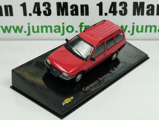 CVT12 voiture 1/43 IXO Salvat BRESIL CHEVROLET : Ipanema SL/E 1992