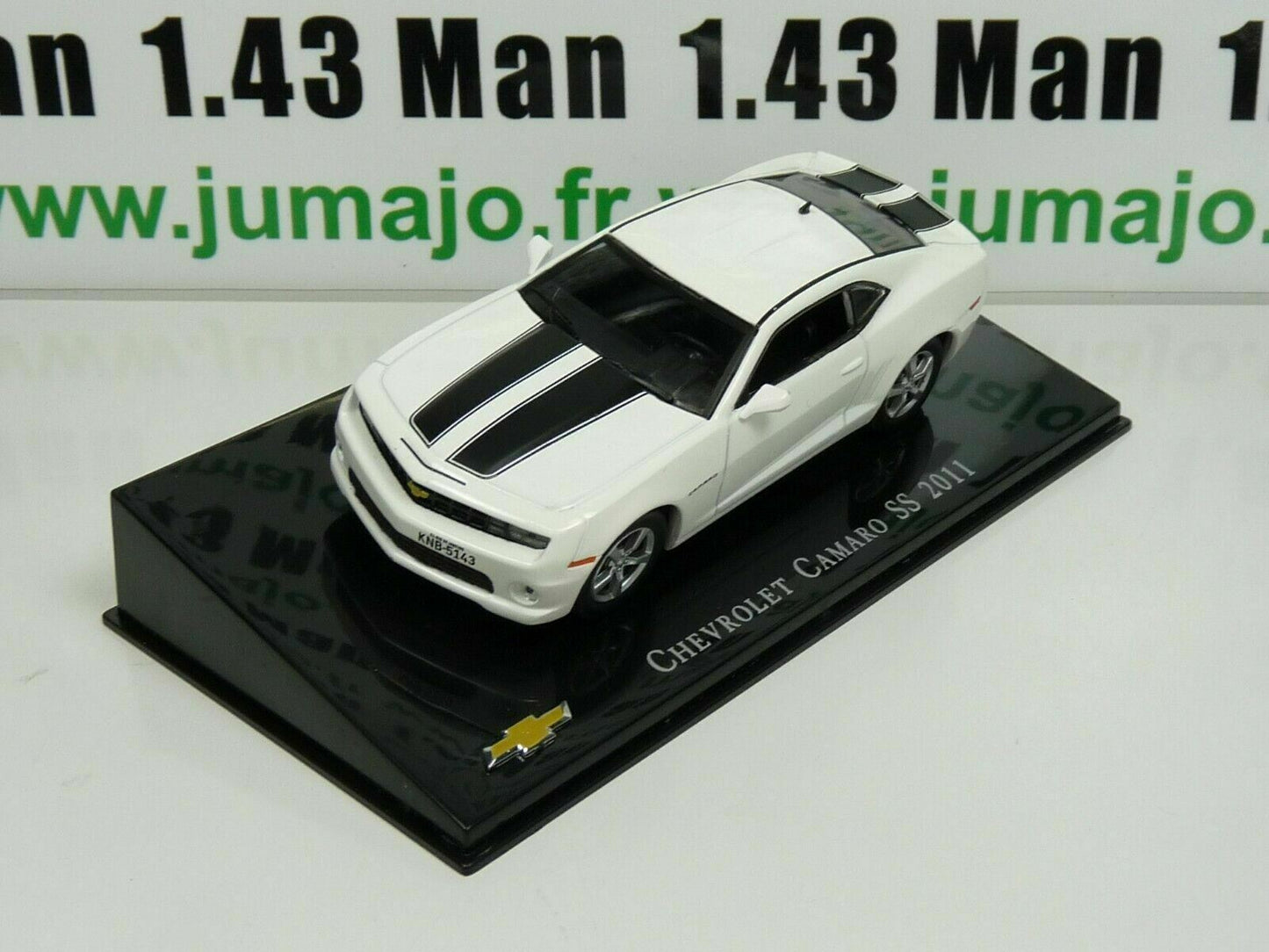 CVT32 voiture 1/43 IXO Salvat BRESIL CHEVROLET : Camaro SS 2011