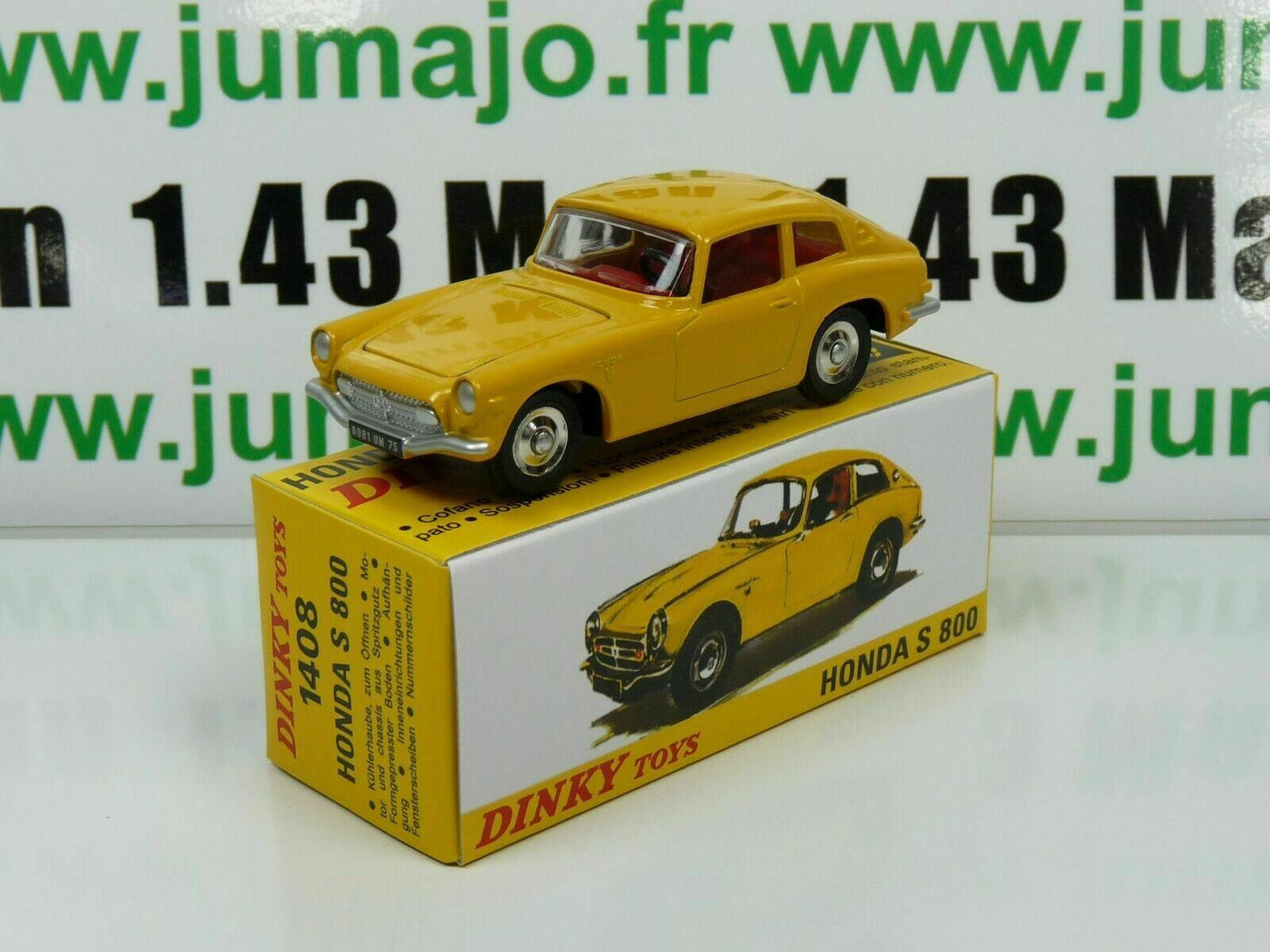 DT32 Voiture réédition DINKY TOYS atlas : 1408 Honda S 800