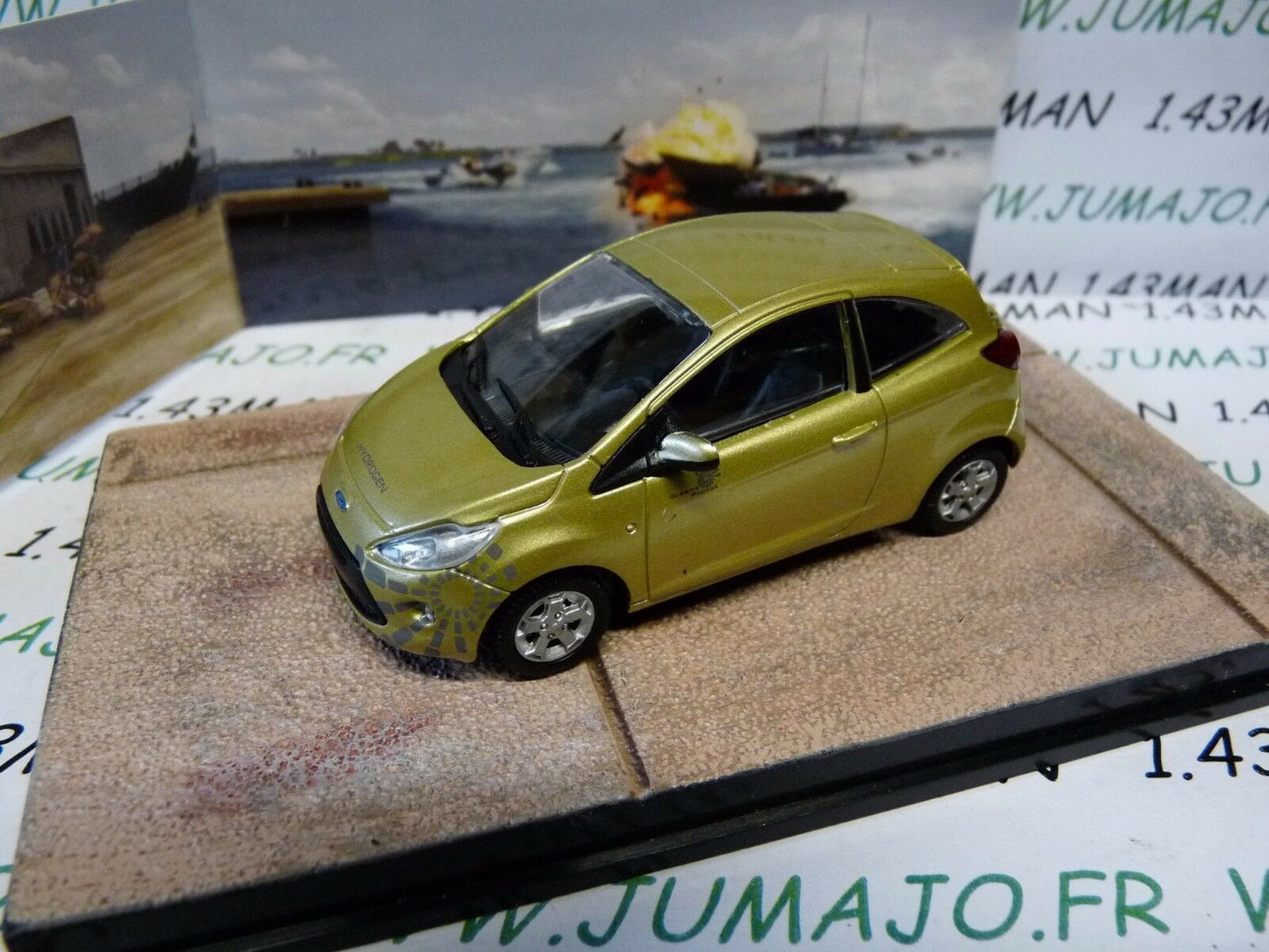 JB60 voiture 1/43 IXO 007 JAMES BOND : FORD KA quantum of solace
