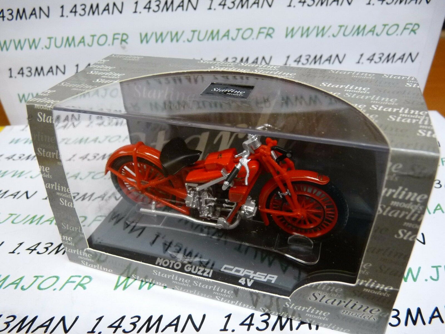 MG7 : MOTO 1/24 STARLINE MOTO GUZZI : CORSA 4V