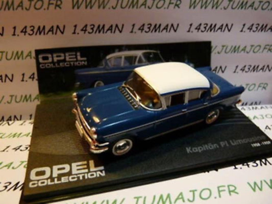 OPE3 Voiture 1/43 IXO Eaglemoss OPEL Collection : Kapitän PI limousine 1958-1959