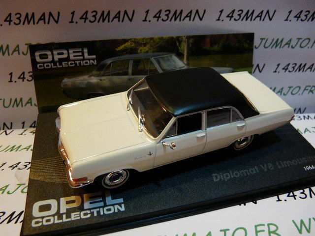 OPE4 Voiture 1/43 IXO Eaglemoss OPEL Collection : Diplomat V8 limousine 1964-1967