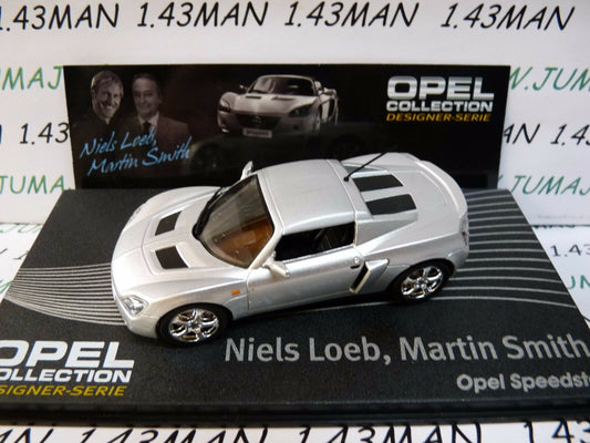 OPE131 1/43 IXO designer serie OPEL collection : SPEEDSTER N.Loeb M.Smith
