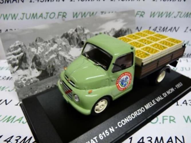 PIT18 1/43 IXO Altaya Véhicules d'époque ITALIE FIAT 615N transport melons 1953