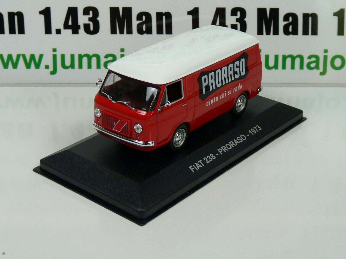 PIT59 1/43 IXO Véhicules d'époque ITALIE : FIAT 238 PRORASO 1973