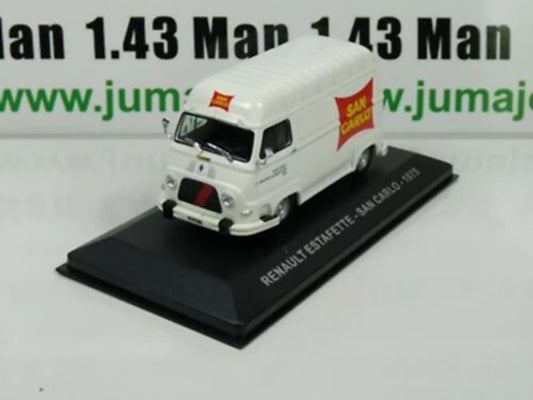 PIT60 1/43 IXO Véhicules d'époque ITALIE : RENAULT Estafette San Carlo 75