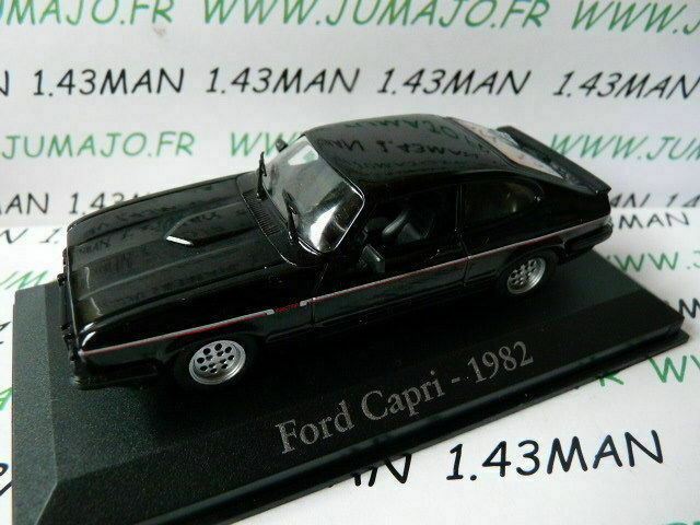 RBA11 voiture 1/43 RBA Italie IXO : FORD Capri 1982 2.8 l injection noire