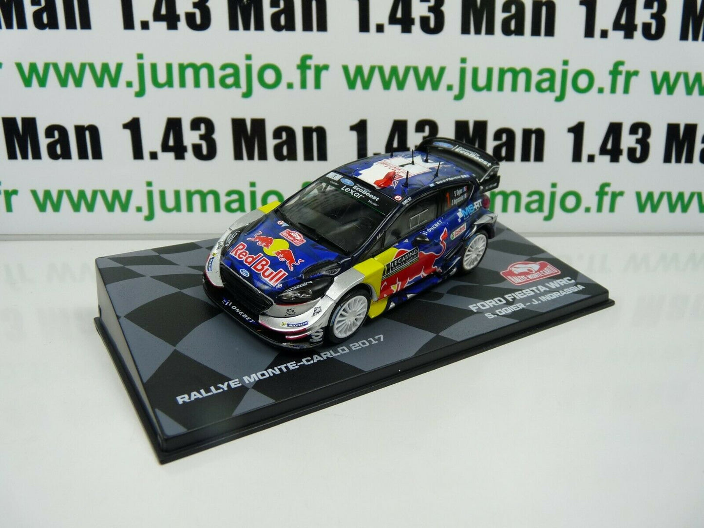 RMIT12 1/43 IXO Rallye Monte Carlo : FORD Fiesta WRC 2017 #1 S.Ogier