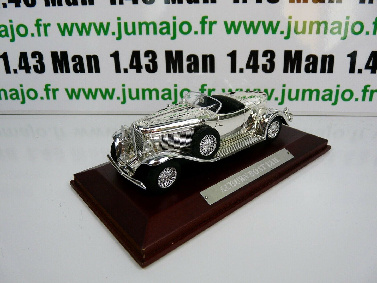 SIL7 VOITURE 1/43 IXO CHROME : Auburn Boat Tail