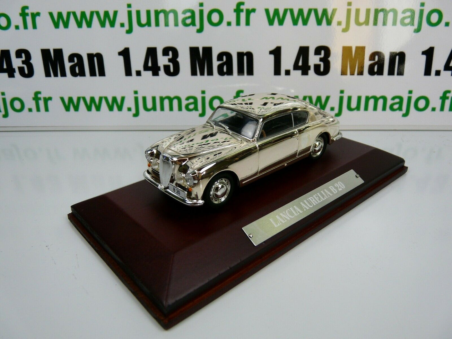 SIL14 VOITURE 1/43 IXO CHROME : Lancia Aurelia B20