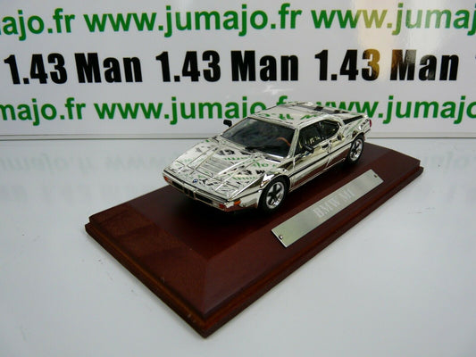 SIL4 VOITURE 1/43 IXO CHROME : BMW M1
