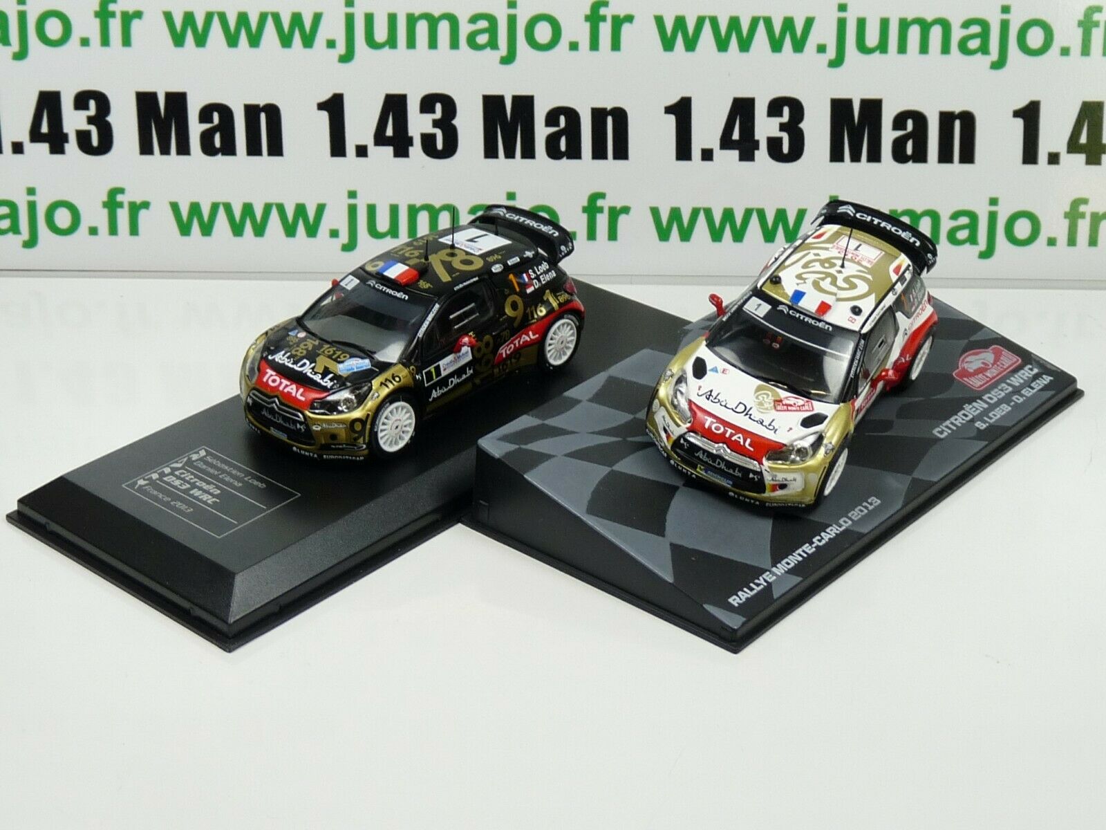 DIECAST CLUB Ixo 1:43 Citroën DS3 WRC Rallye DIECAST CLUB Ixo 1:43 Citroën DS3 WRC Rallye