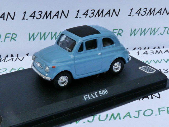 DP19 Voiture 1/43 del prado FIAT 500 BLEU Blister