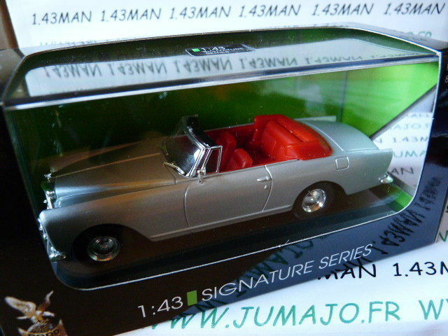 DIV46 voiture 1/43 ROAD SIGNATURE : BENTLEY S2 continental DHC grise