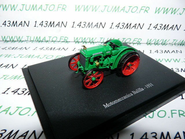 TR76 Tracteur 1/43 universal Hobbies : MOTOMECCANICA Balilla n° 128 1931