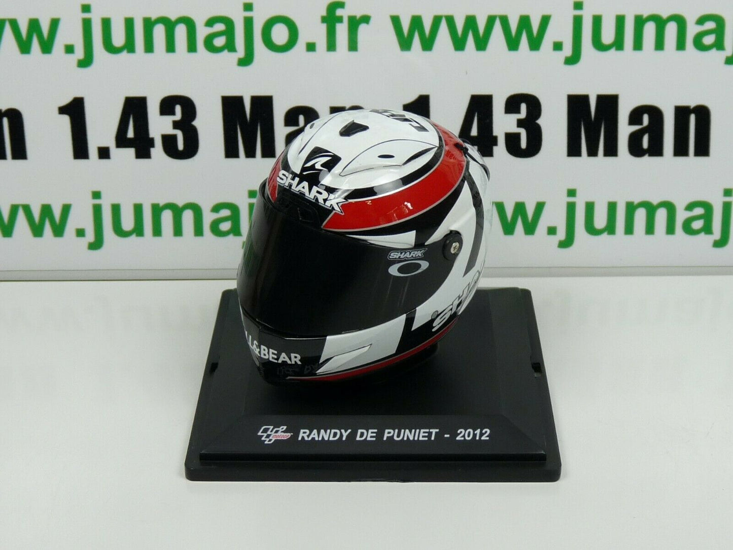 CM17 CASQUE MOTO GP 1/5 : RANDY DE PUNIET 2012 Shark